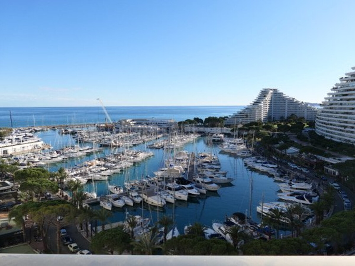 Studio climatisé vue mer, 4 pers. - Villeneuve-Loubet Plage - Photo 6