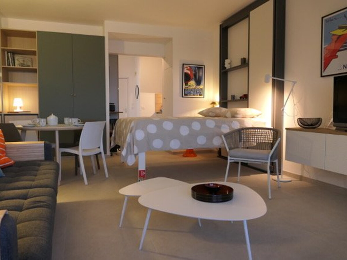 Studio climatisé vue mer, 4 pers. - Villeneuve-Loubet Plage - Photo 14