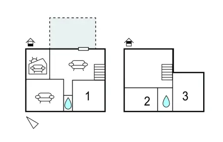 Maison 7 pers. avec jardin à 150m de la plage : photo 35