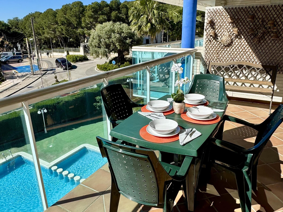 Appartement face à Cala Crancs, 1 min plage, 2 ch, parking - Photo 24