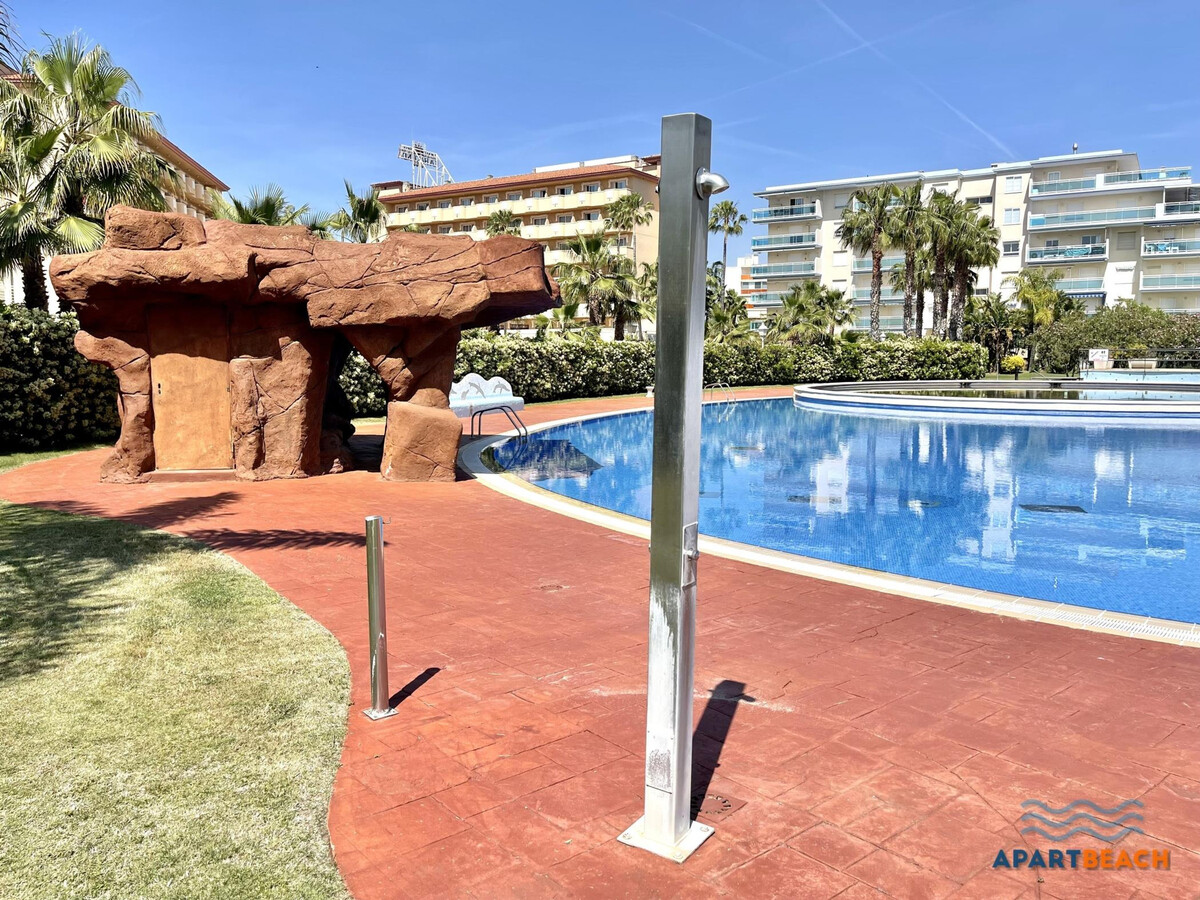 Appartement 2 chambres climatisé, piscines et padel à La Pineda - Photo 15