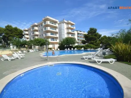 Location appartement à Salou, Appart Confortable à Salou : Clim, Piscine, Parking & à 7 Min de la Plage de Cala Fon