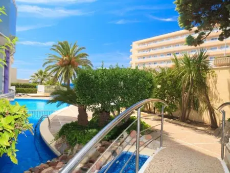 Location appartement à Salou, Loft en bord de mer à Salou avec clim et terrasse