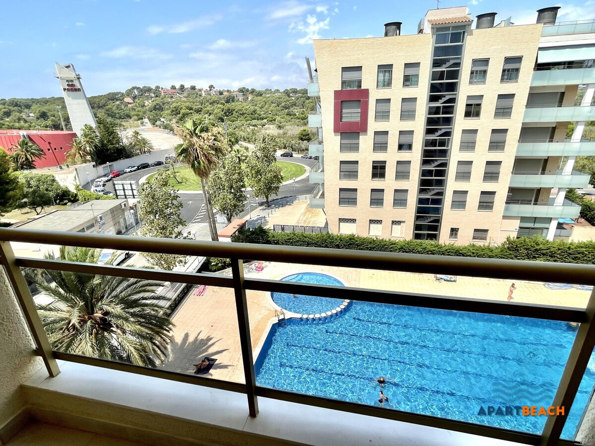 Appartement front de mer avec terrasse, piscine à La Pineda - Photo 13