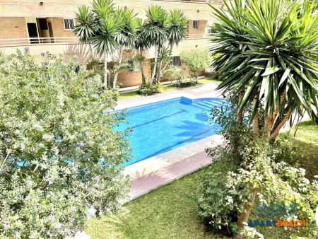 Location appartement à La Pineda, Bel appartement 2 chambres avec piscine, proche plage à La Pineda