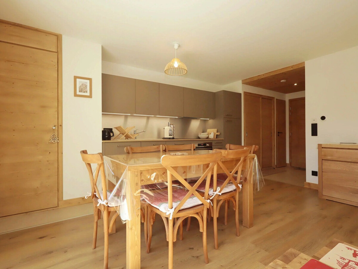Appartement 3P 6 pers aux Houches, vue Mont-Blanc - Photo 2