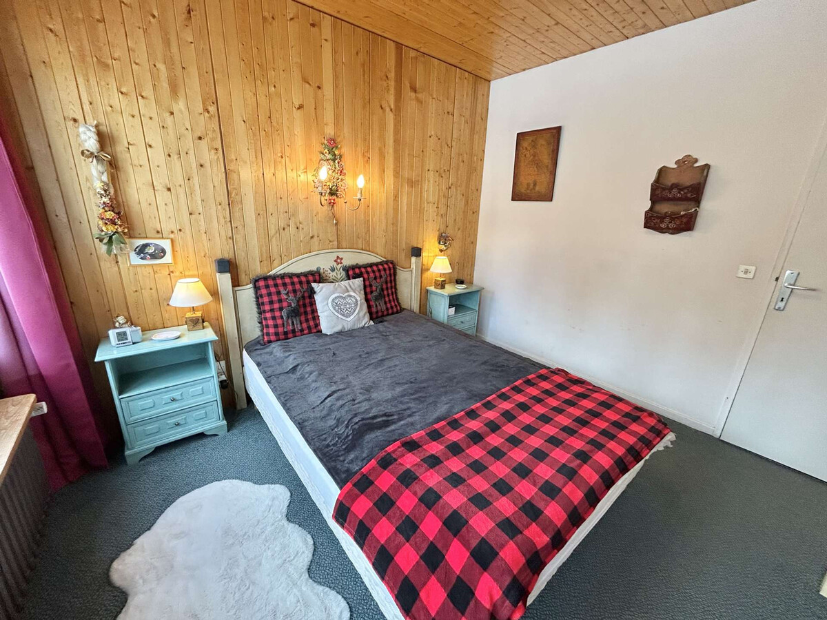 Appart 2 pièces 6 couchages, balcon sud et parking à Megève - Photo 8