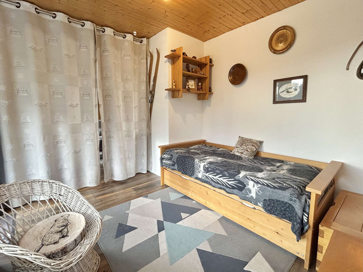 Appart 2 pièces 6 couchages, balcon sud et parking à Megève - Photo 9