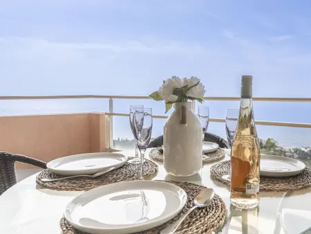 Le Chevalier – Appartement Eze, vue mer et piscine : photo 20