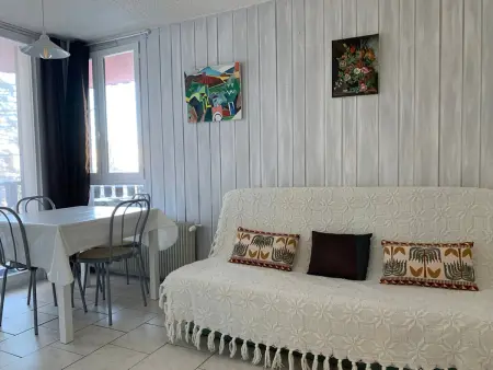 Location appartement à Pra Loup, Studio cosy pour 4 pers. proche pistes avec parking