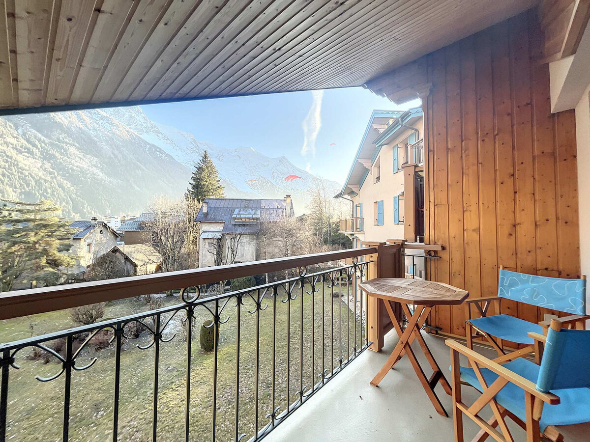 Appart 4 pers, vue Mont-Blanc, 100m des pistes - Photo 1