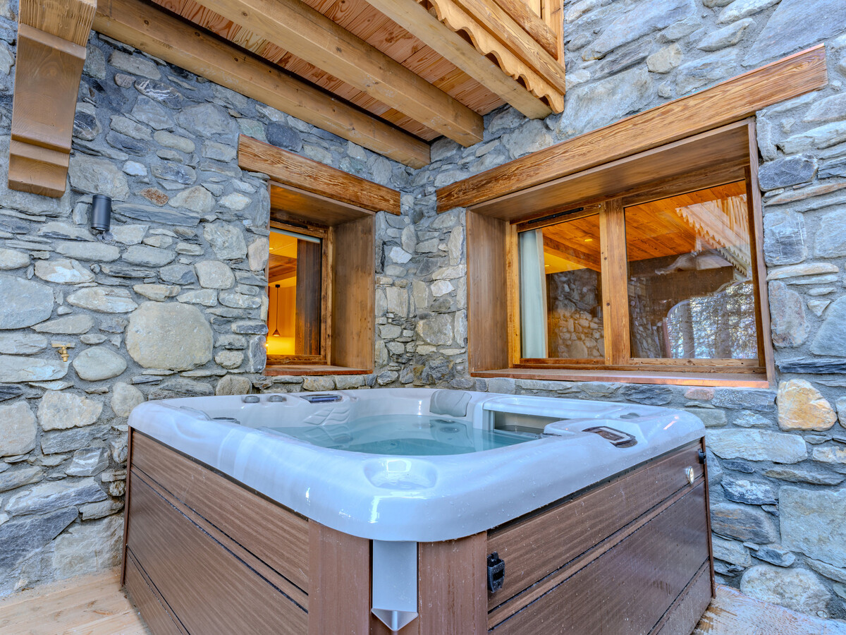 Appartement 8 pers. Méribel avec Jacuzzi et conciergerie - Photo 2
