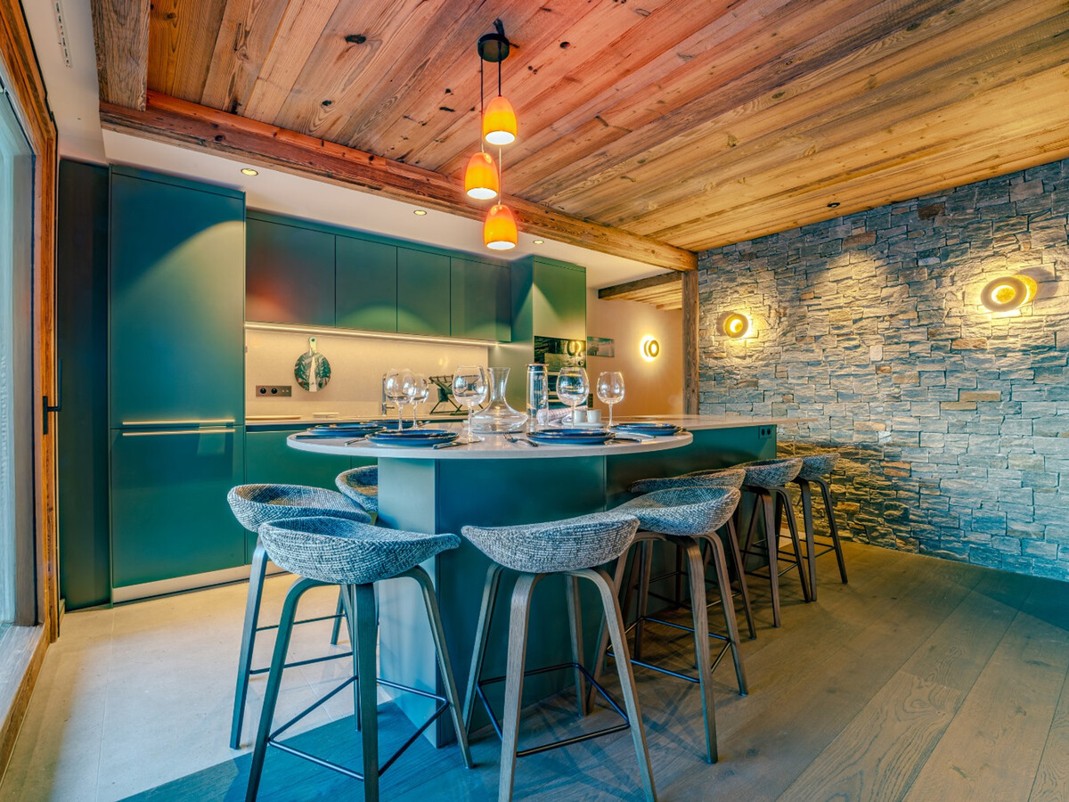 Appartement 8 pers. Méribel avec Jacuzzi et conciergerie - Photo 4
