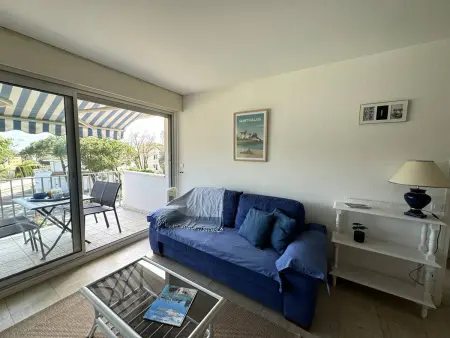 Studio 2* balcon Sud-Est, bord de mer, parking sécurisé : photo 9