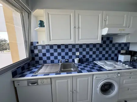 Studio 2* balcon Sud-Est, bord de mer, parking sécurisé : photo 15