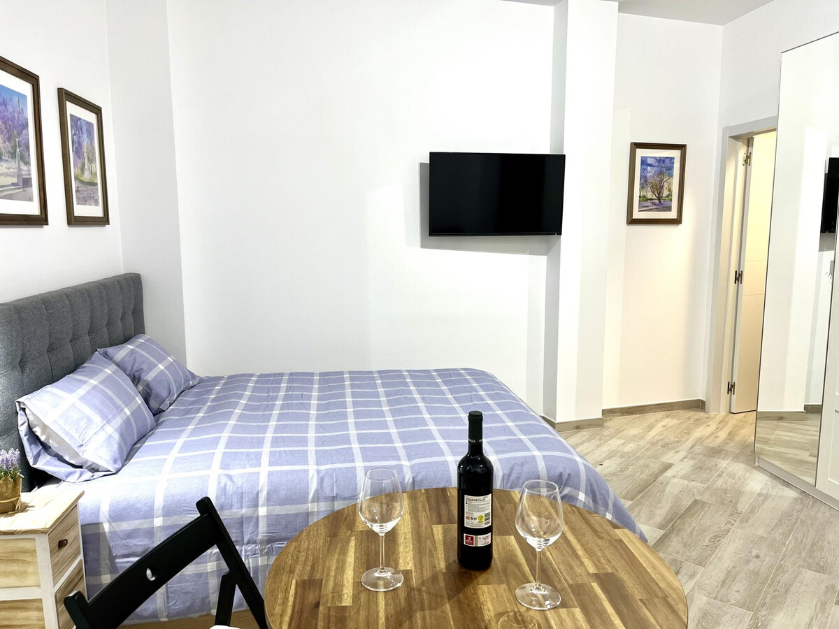 Studio d'art moderne avec terrasse, centre Málaga - Photo 12