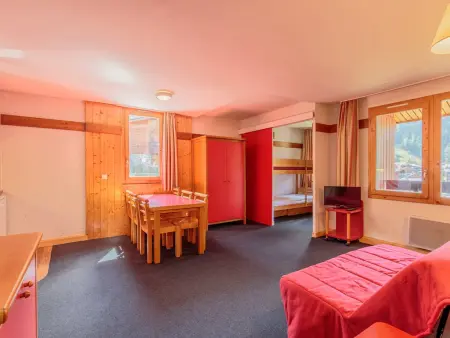 Location appartement à La Plagne Tarentaise, Appartement avec balcon, 1 chambre et parking à La Plagne