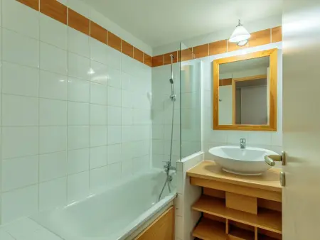 Appartement 6 pers., balcon montagne, parking à La Plagne : photo 5