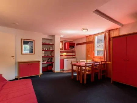 Appartement 6 pers., balcon montagne, parking à La Plagne : photo 7