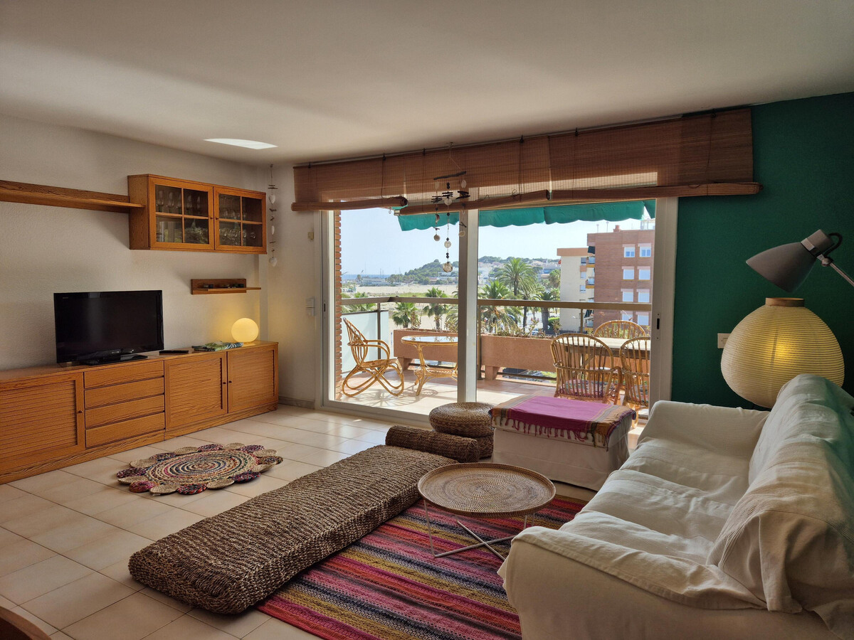Appartement première ligne de mer, 3 chambres, Els Pins - Photo 1