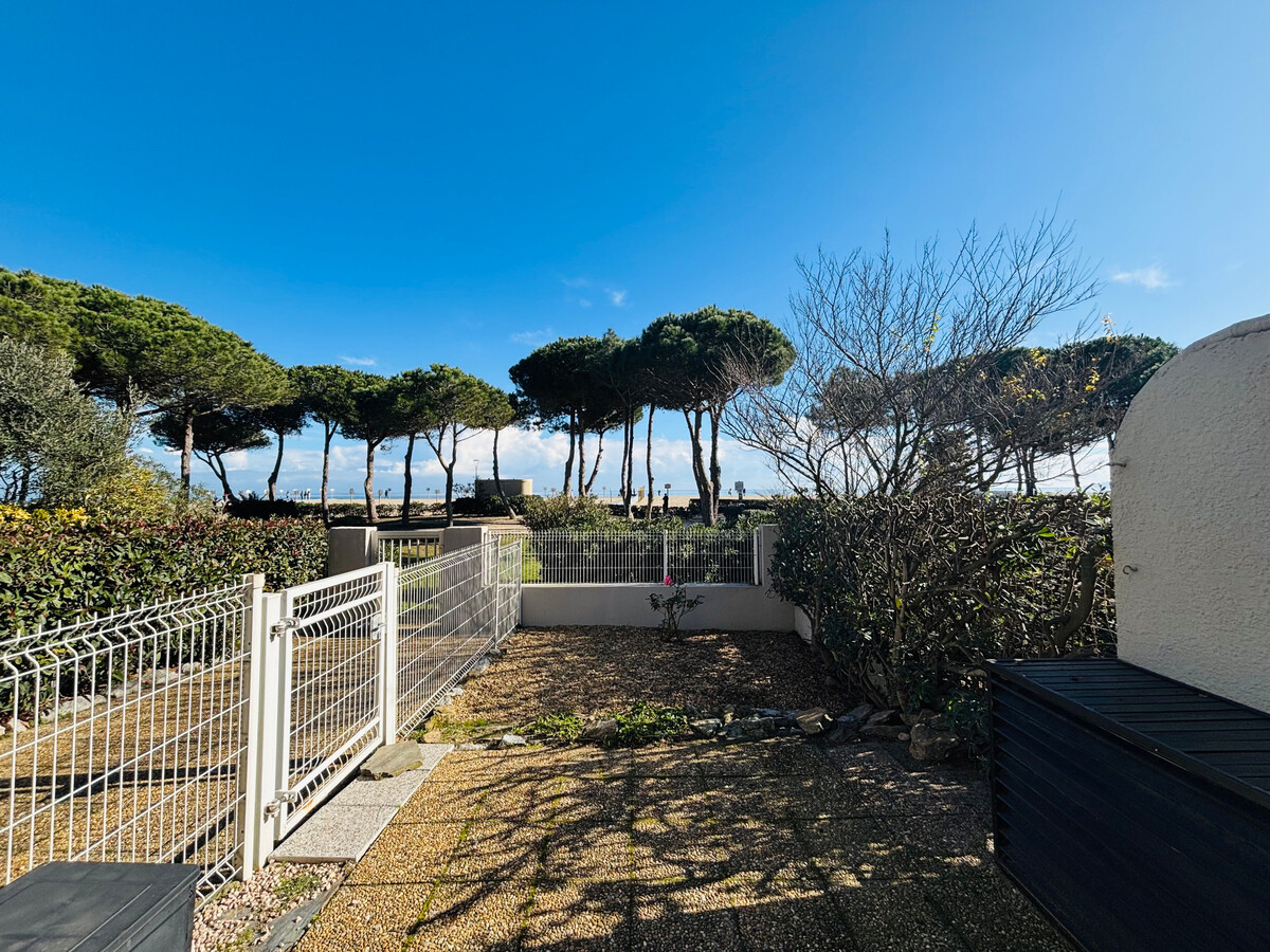 T2 face à la mer avec jardinet et parking à Argelès - Photo 1