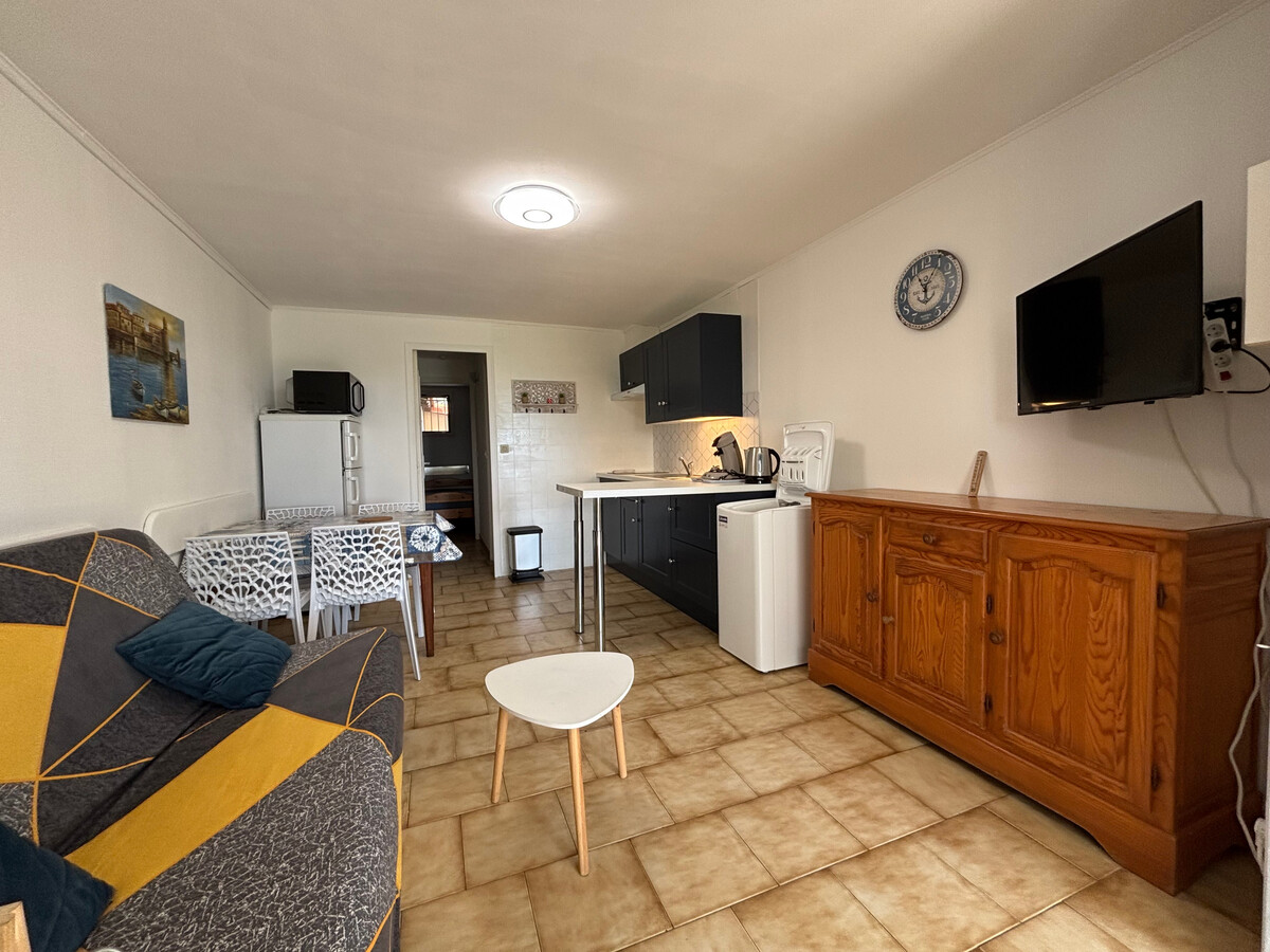 Appartement T2 rénové face à la plage avec WIFI à Argelès-sur-Mer - Photo 4