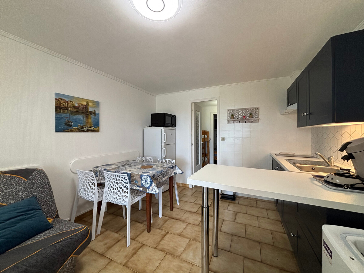 Appartement T2 rénové face à la plage avec WIFI à Argelès-sur-Mer - Photo 5
