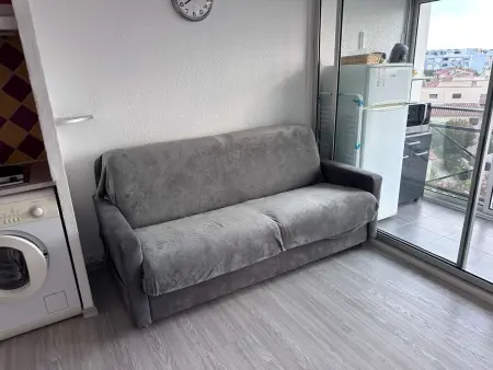 Studio cabine rénové 4 pers, piscine au Grau-du-Roi : photo 8