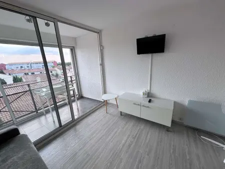 Studio cabine rénové 4 pers, piscine au Grau-du-Roi : photo 11