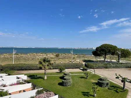 Location appartement à Port Camargue, Appartement familial 6 pers à Port Camargue avec parking