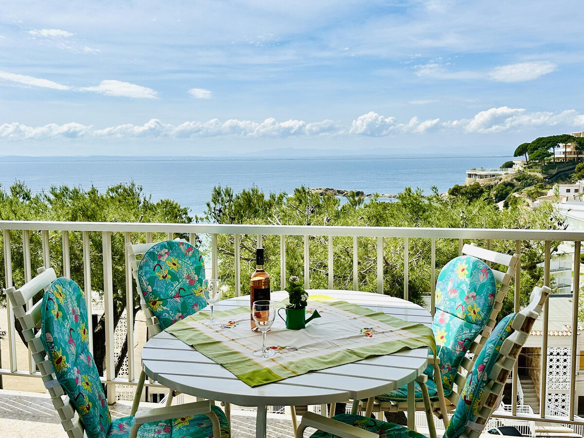 Appartement face à la mer, 4 pers., 2 ch. à Roses - Photo 1