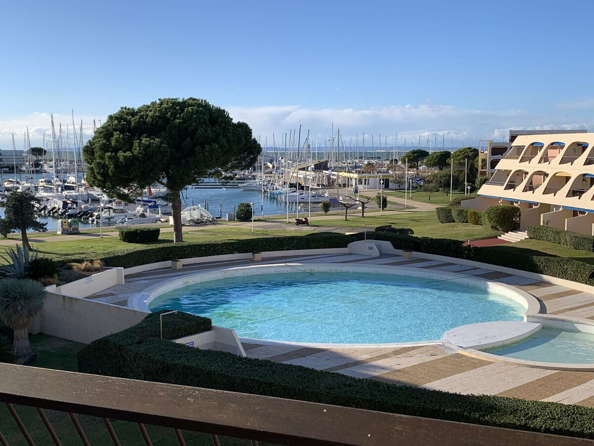 Studio cabine 31 m² avec terrasse sud et parking Port Camargue - Photo 1