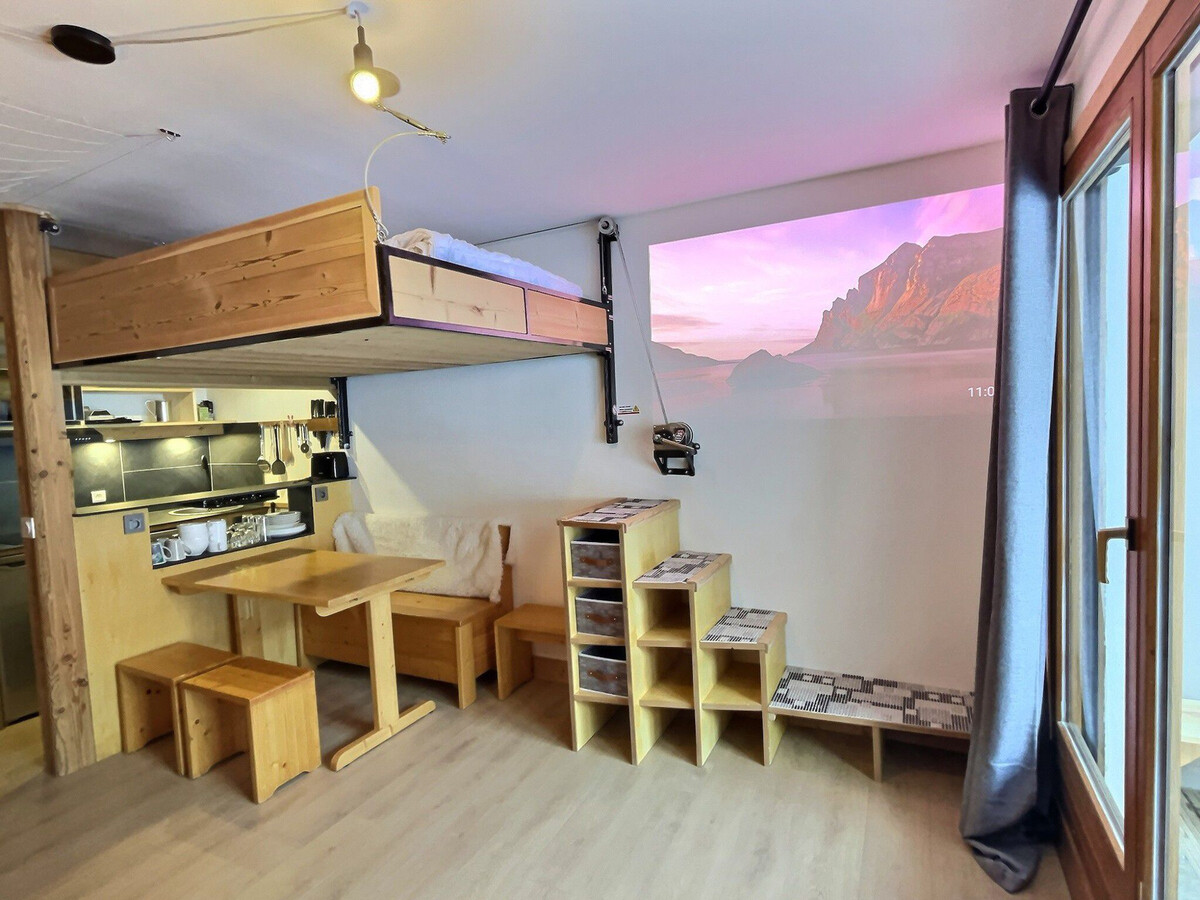 Studio 4 pers avec terrasse, Val-d'Isère centre - Photo 3