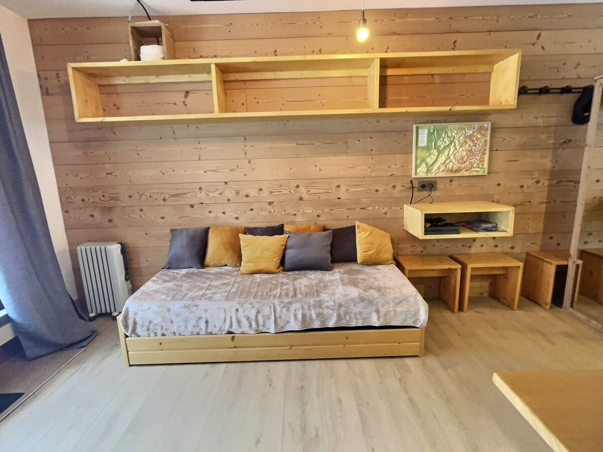 Studio 4 pers avec terrasse, Val-d'Isère centre - Photo 4