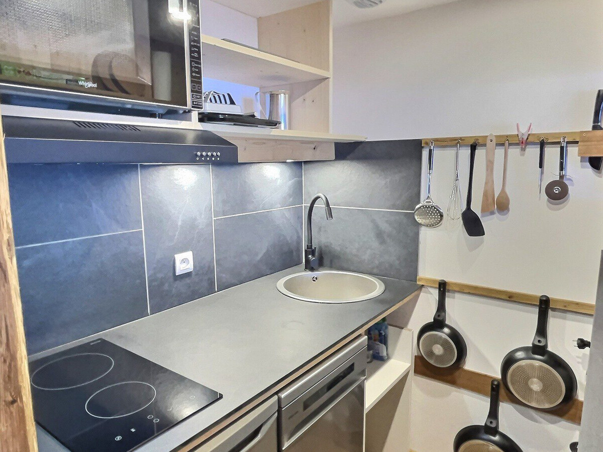 Studio 4 pers avec terrasse, Val-d'Isère centre - Photo 8