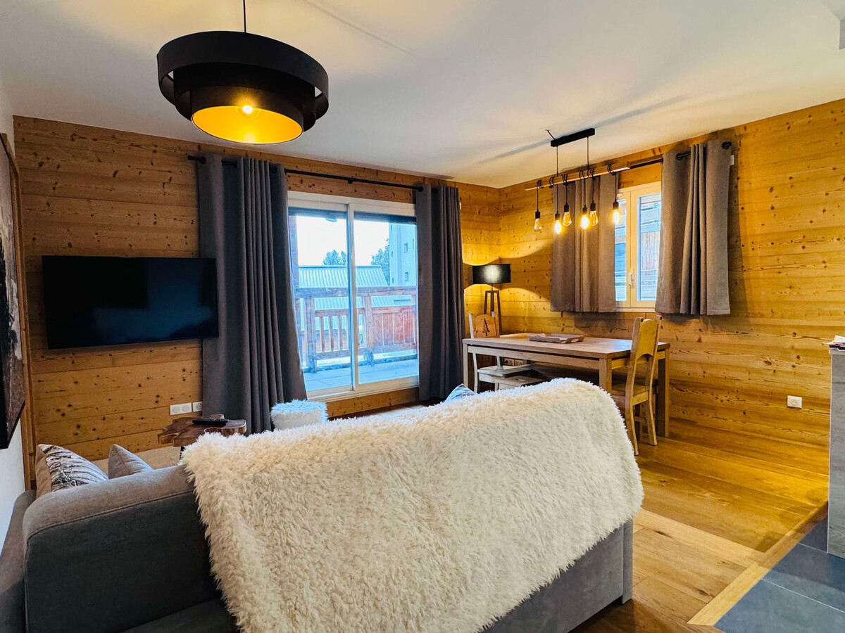 Appartement 4 pièces aux Deux Alpes, balcon vue montagne - Photo 1
