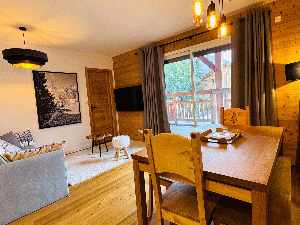 Appartement 4 pièces aux Deux Alpes, balcon vue montagne - Photo 2