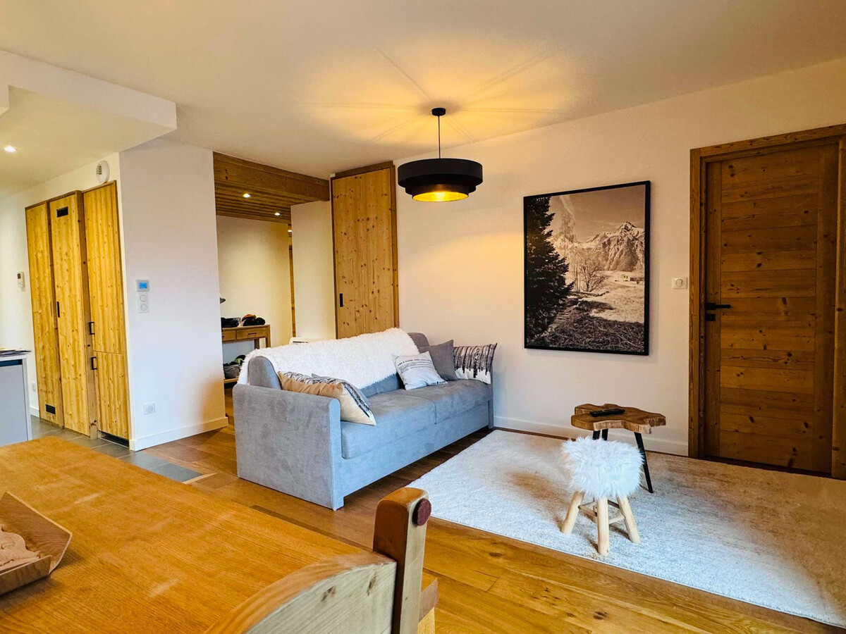 Appartement 4 pièces aux Deux Alpes, balcon vue montagne - Photo 3