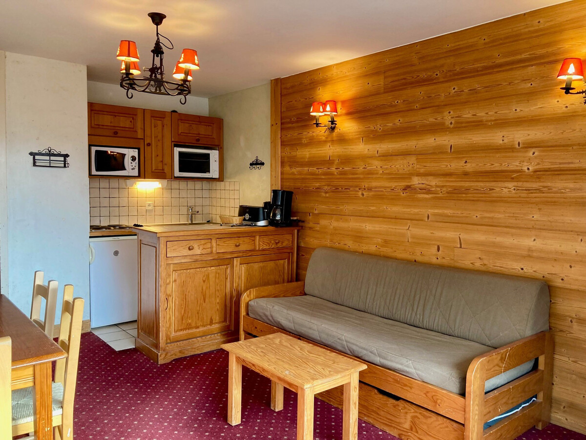 Studio 30 m² aux Deux Alpes, balcon Sud-Ouest - Photo 2