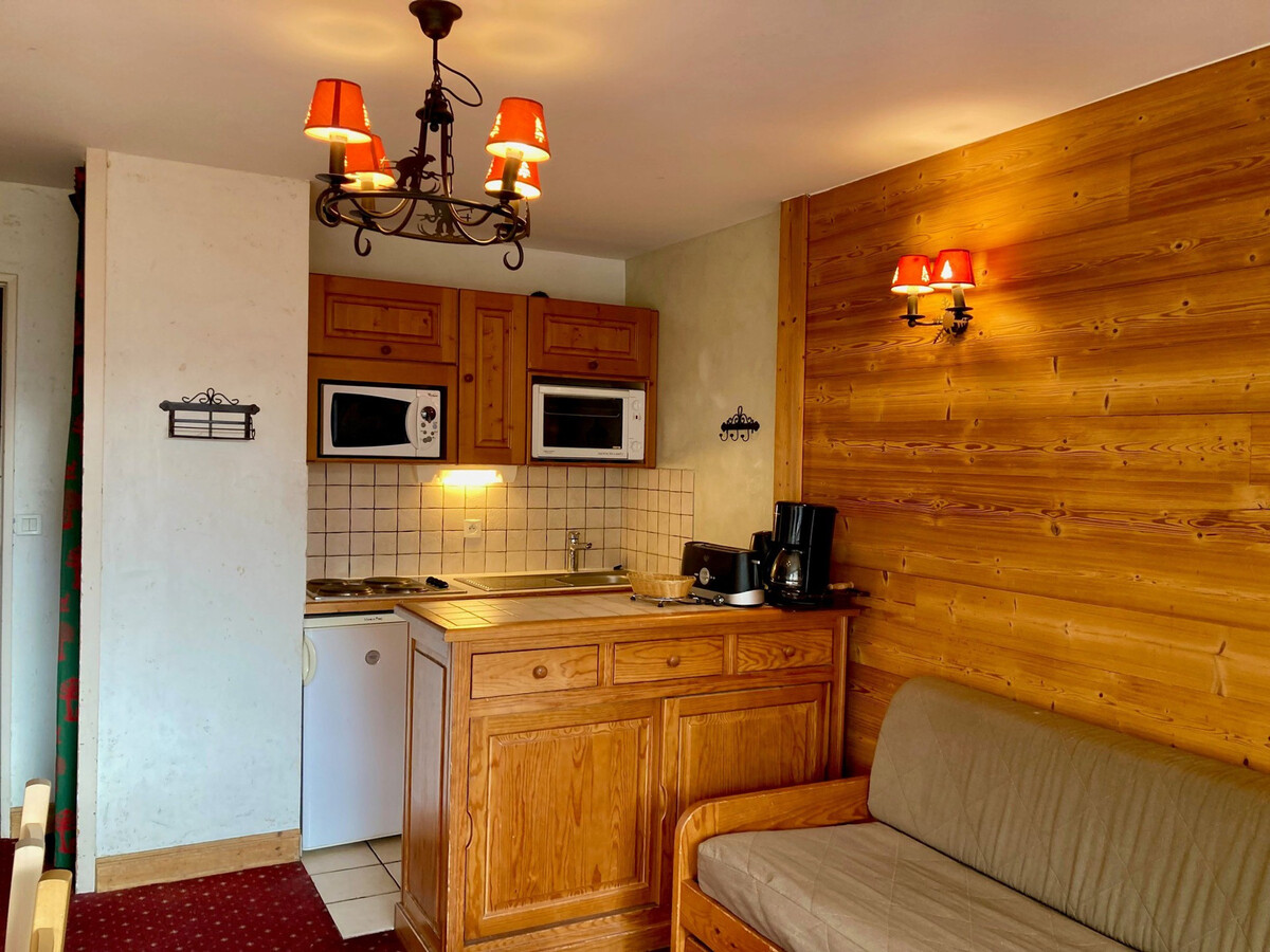 Studio 30 m² aux Deux Alpes, balcon Sud-Ouest - Photo 4