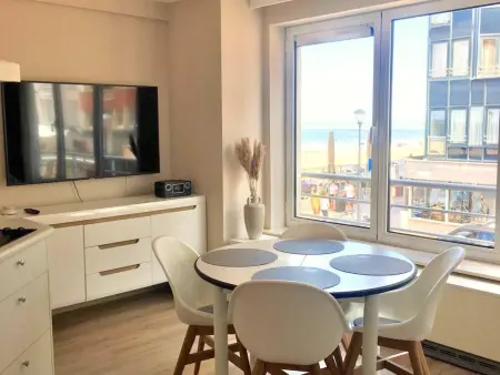 Appartement vue mer à Westende, 1 chambre, 4 personnes : photo 4