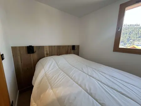 Appartement contemporain proche des pistes à Méribel, balcon Sud : photo 6