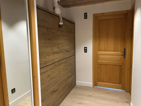 Appartement contemporain proche des pistes à Méribel, balcon Sud : photo 8