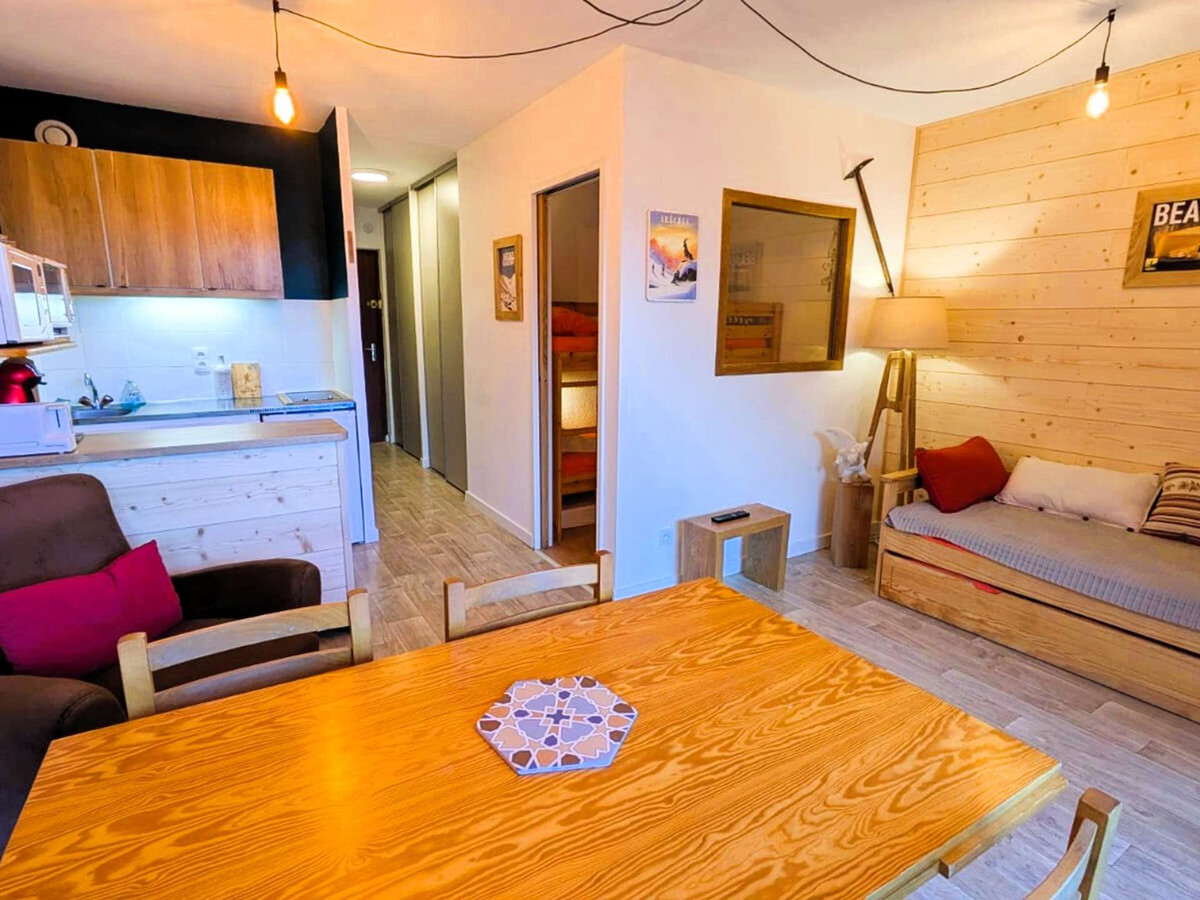 Studio cabine 4 pers. avec garage à Arêches-Beaufort - Photo 1