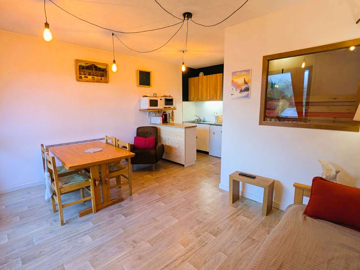 Studio cabine 4 pers. avec garage à Arêches-Beaufort - Photo 2