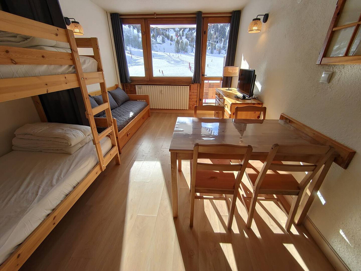 Studio 4 pers La Plagne, 4e étage avec ascenseur - Photo 10