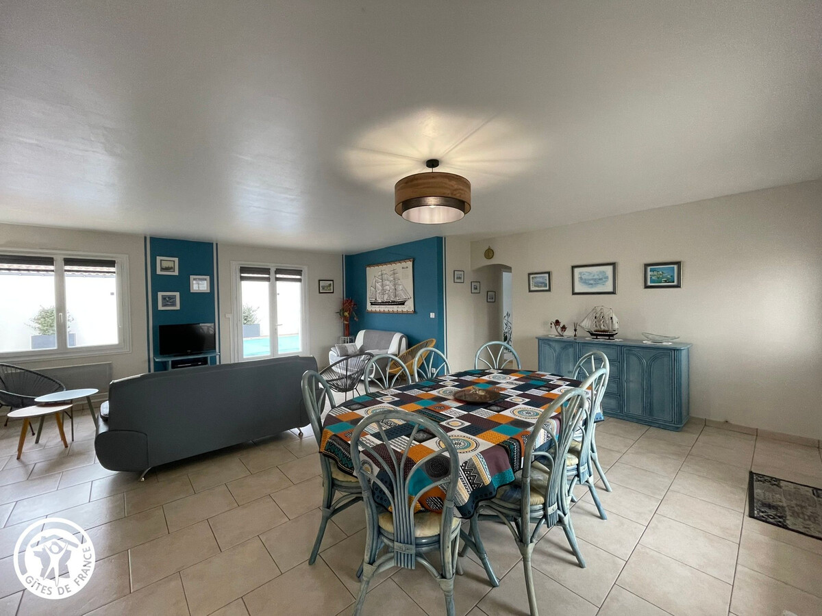Gîte 8 pers. piscine chauffée à Bretignolles-sur-Mer - Photo 4