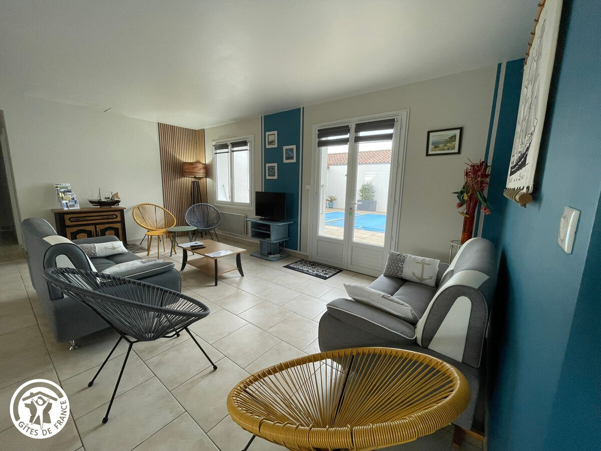 Gîte 8 pers. piscine chauffée à Bretignolles-sur-Mer - Photo 10
