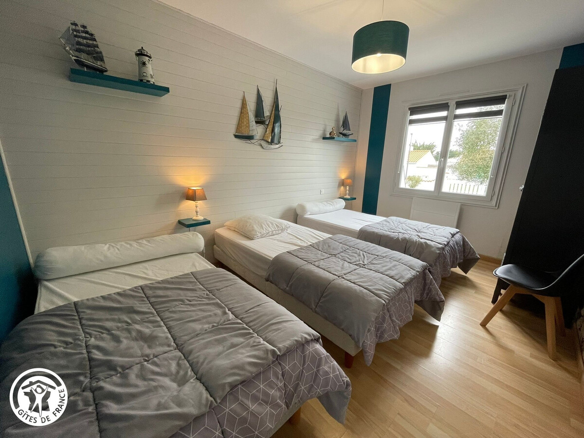 Gîte 8 pers. piscine chauffée à Bretignolles-sur-Mer - Photo 14