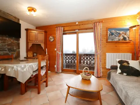 Appartement 2P cabine aux Houches, 6 pers, animaux admis : photo 2